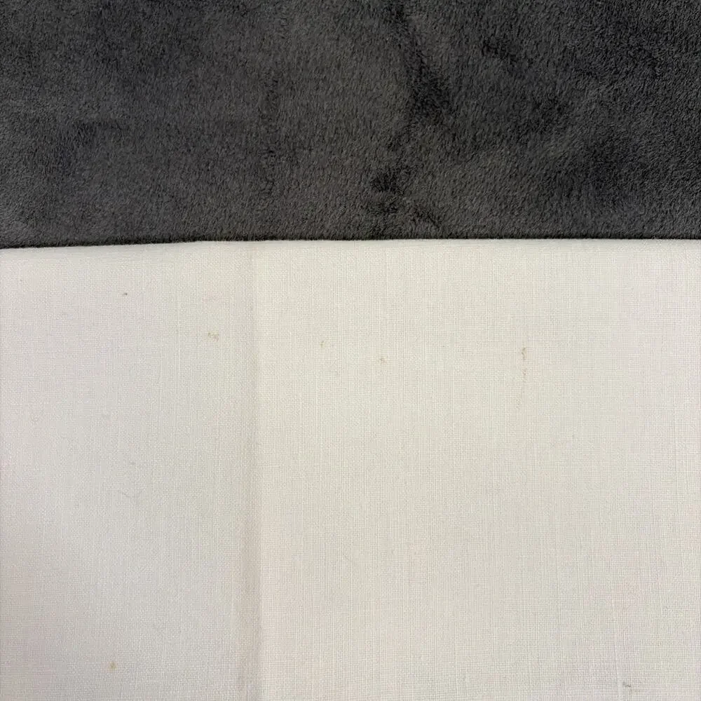 Vintage Cloth Napkins White/Blue Floral Corner Embroidery Scalloped Edge (8)